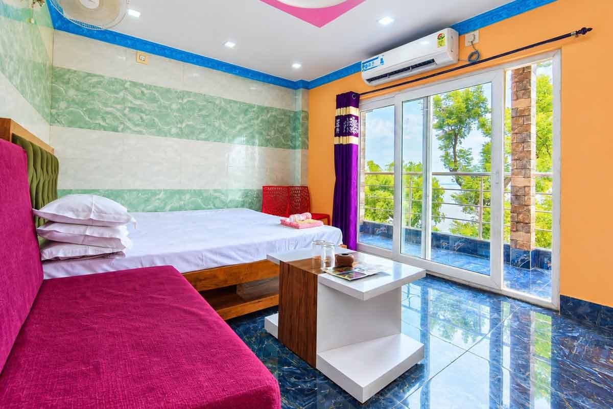 Family room at Taki River View Guest House